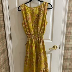 Tank top mid length dress